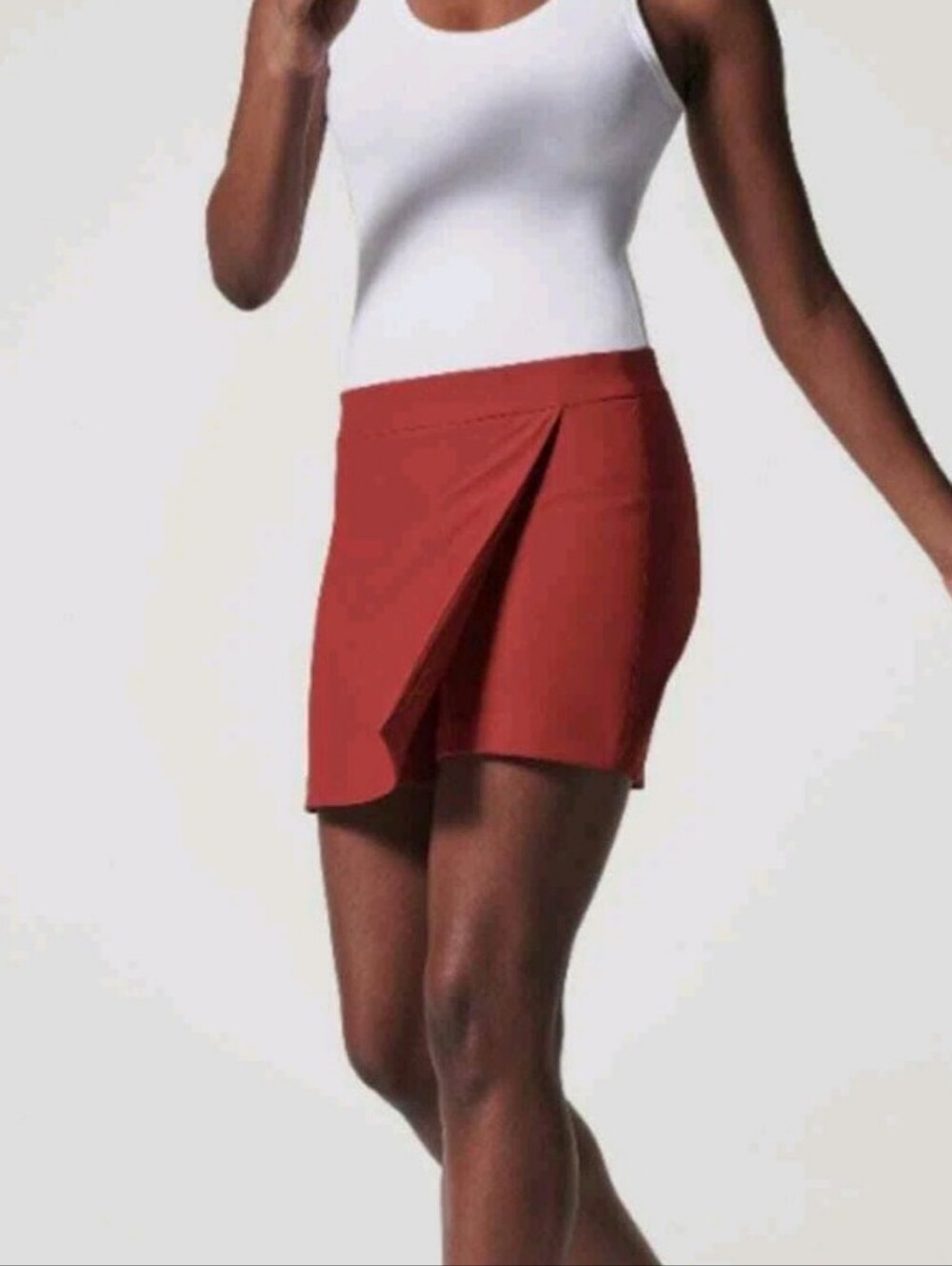 Spanx Sunshine Mini Skort Cherry Red